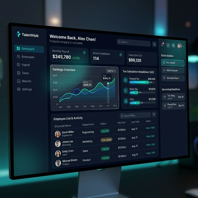 iPad tablet displaying interactive reporting dashboard line charts